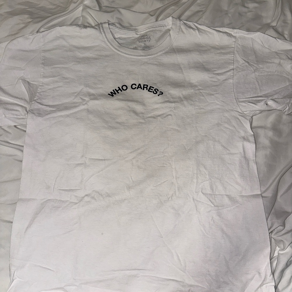 Rex Orange County Merchandise T-Shirt for Who Cares Tour